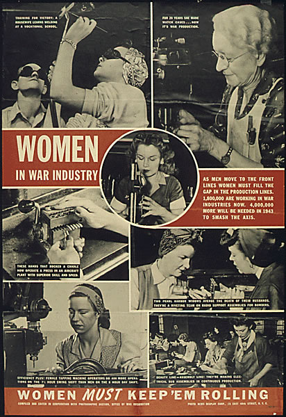 Employment_Women in the War Industry